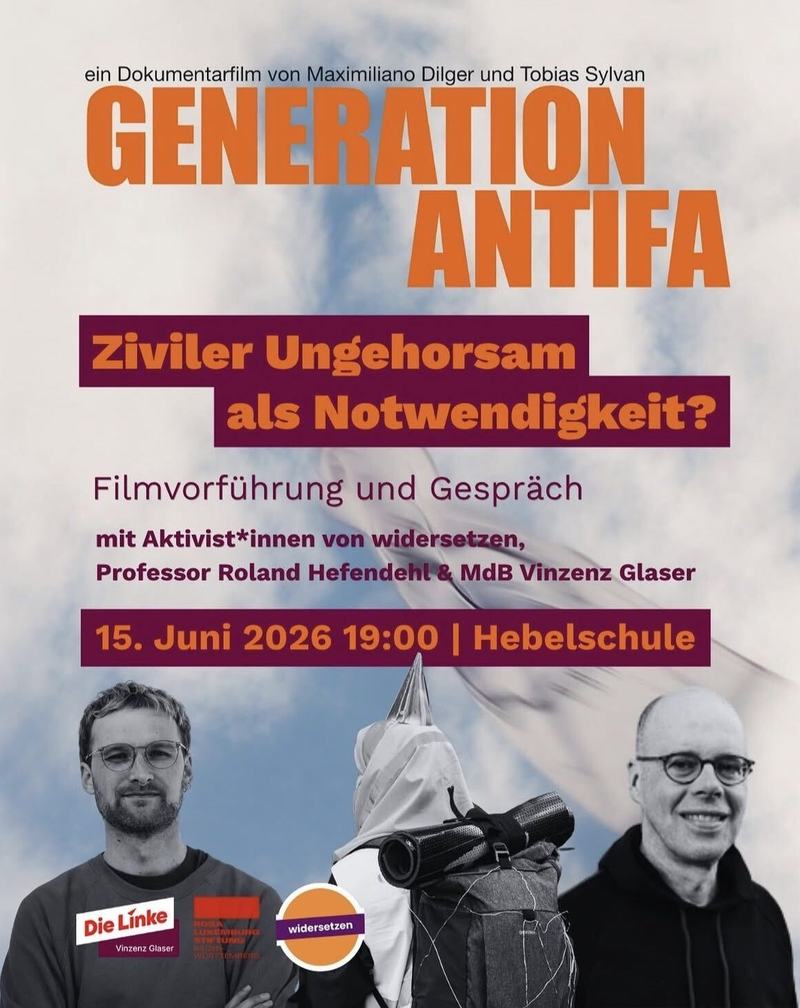 Plakat Widersetzen